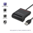 Qoltec Smart chip card scanner USB 2.0 Plug&play