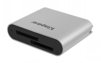 KINGSTON USB3.2 GEN1 WORKFLOW DUAL-SLOT SDHC/SDXC UHS-II CARD READER