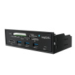 LogiLink 5,25' multifunction fron panel with 6-way c. rea