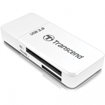 MEMORY READER FLASH USB3.1/Valge TS-RDF5W TRANSCEND