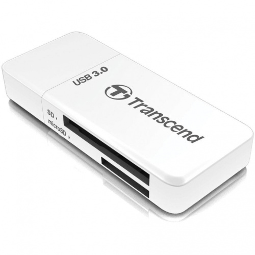 MEMORY READER FLASH USB3.1/Valge TS-RDF5W TRANSCEND