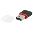 Esperanza EA134K card reader Must,Silver,Transparent USB 2.0
