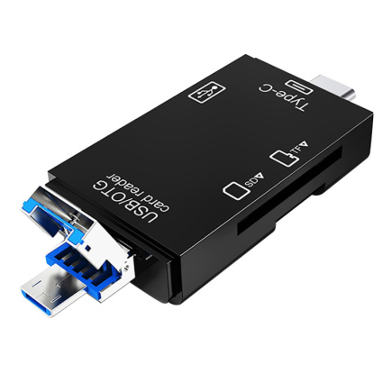 VAKOSS CARD READER 6IN1 USB A / MICRO USB / USB C / SD / MICRO SD / USB TC-R425X VAKOSS CARD READER 6IN1 USB A / MICRO USB / USB C / SD / MICRO SD / USB TC-R425X