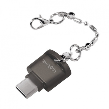 LogiLink USB-C to microSD card readeras a keychain LogiLink USB-C to microSD card readeras a keychain