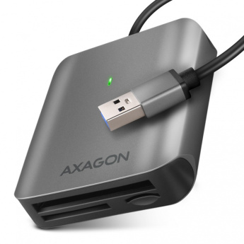 AXAGON CRE-S3 External card reader - USB-A 3.2 Gen 1 - SD/microSD/CF