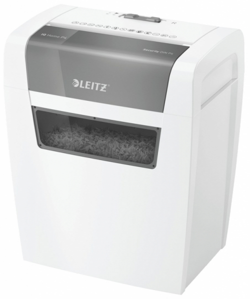 Leitz IQ Home Shredder, P4, 6 sheets, 15 l garbage can