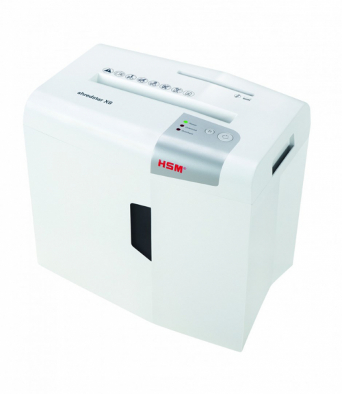 HSM shredstar X8 document shredder, 4.5 x 30 mm + separate CD-cutting mechanism