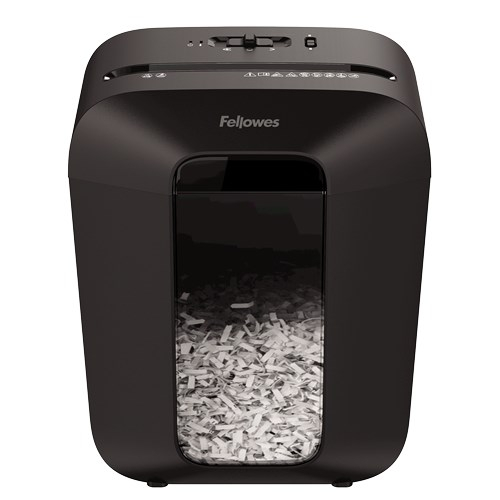 Fellowes Powershred LX50 paper shredder Particle-cut shredding Black