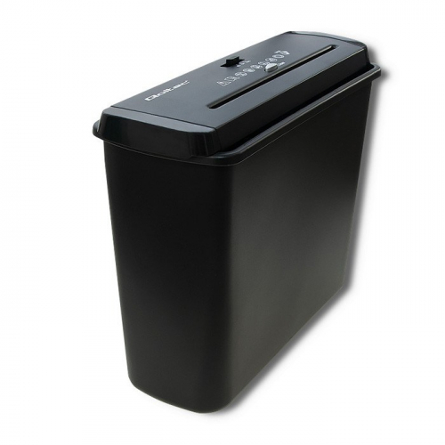 Qoltec 50320 paper shredder Strip shredding 72 dB 22 cm Black