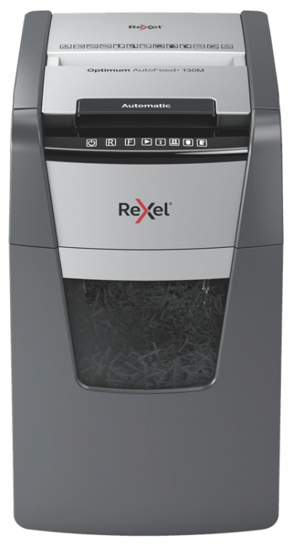 Rexel Shredder Optimum AutoFeed+ 130M, (P-5), 130 sheets, 44 l basket