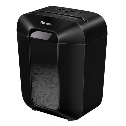 Fellowes Powershred LX45 paper shredder Cross shredding Black