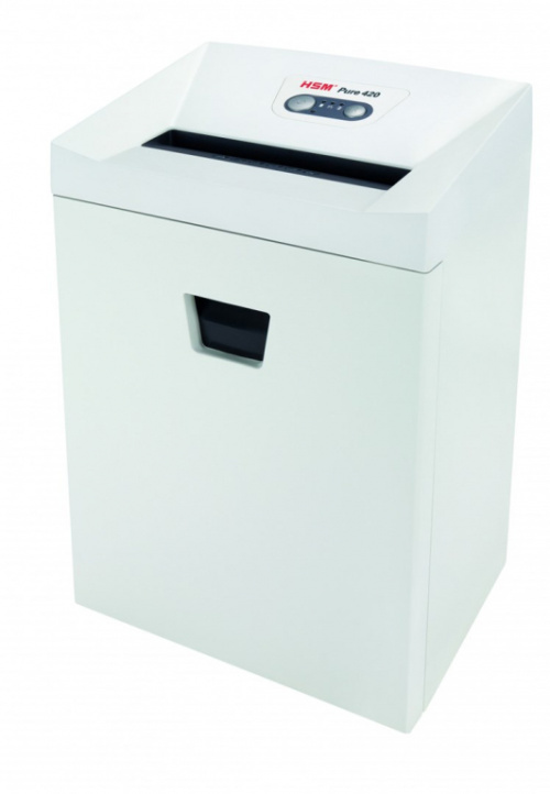 HSM Pure 420 document shredder, 4.5 x 30 mm