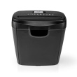 Nedis PASH112BKA4 paper shredder Strip shredding 22 cm Black