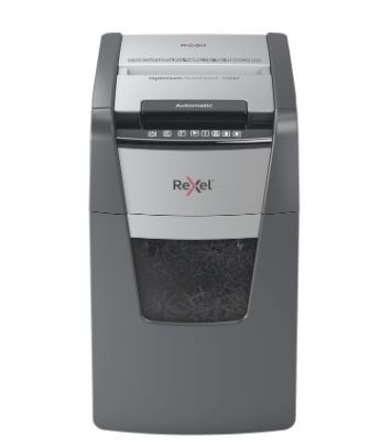 Rexel AutoFeed+ 150M automatic shredder, P-5, micro cut (2x15mm), 150 sheets, 44 litre bin