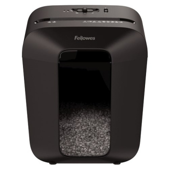 Fellowes Powershred LX41 paper shredder Particle-cut shredding Черный