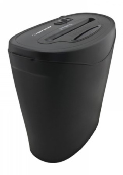 Esperanza EN103 paper shredder 22 cm Must