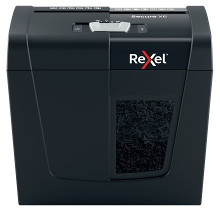 Rexel Secure X6 paper shredder Cross shredding 70 dB Черный