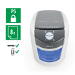 Leitz IQ OptiMax Small Office 350 Micro Cut Paper Shredder Security P5 22L - Valge