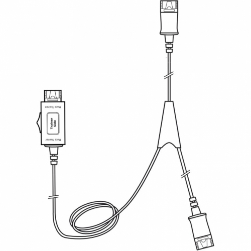 SNOM Kõrvaklapid mikrofoniga Trainer Y-cable for A100