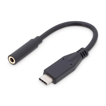 Digitus | USB Type-C Audio adapter cable, Type-C - 3.5mm M/F, 0.2m, Audio input/output, Version 3.1 | AK-300321-002-S | Type-C | 3.5mm