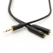 TB Adapter 3,5mm MiniJa ck-2x3,5mm MiniJack M/F