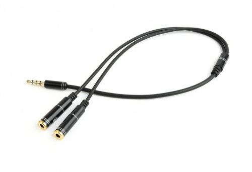 Gembird Adapter audio Microphone 3.5mm minijack, 4PIN, 0.2m