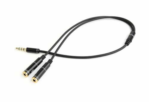 Gembird Adapter audio Microphone 3.5mm minijack, 4PIN, 0.2m