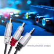 Qoltec Cable 2xRCA Mini Jack 3.5mm 789341