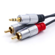 Qoltec Cable 2xRCA Mini Jack 3.5mm 789341