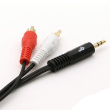 TB Cable 3,5mm MiniJack -2x RCA M/M 2,5m