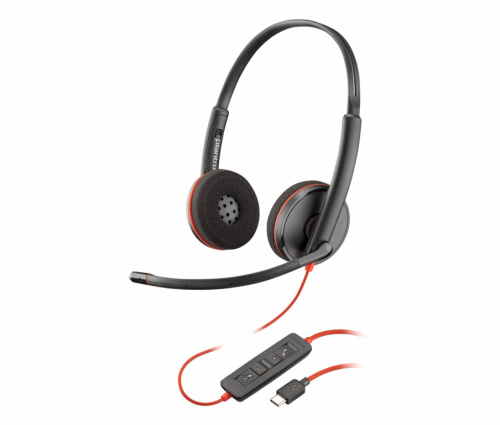 HP Poly Blackwire 3220 kabelgebunden USB-A/C schwarz