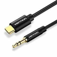 CABLE AUDIO 3.5MM TO USB-C/1.5M Черный BGABG VENTION