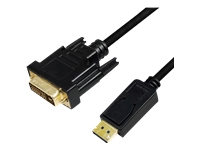 LOGILINK CV0131 LOGILINK - DisplayPort to DVI cable, black, 2m