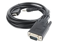 GEMBIRD A-HDMI-VGA-03-10 Gembird HDMI to VGA and audio adapter cable, single port, 3m, black