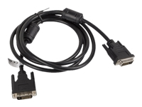 LANBERG CA-DVID-10CC-0018-BK Lanberg cable DVI-D(M)(24+1)->DVI-D(M)(24+1) 1.8m