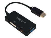 LOGILINK CV0109 LOGILINK - 4K DisplayPort to DVI/HDMI/VGA Converter