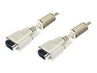 ASSMANN VGA Monitor connection cable HD15 M/M 10.0m 3Coax/7C 2xferrite be