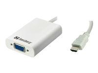 SANDBERG HDMI to VGA + audio converter