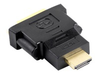 LANBERG AD-0014-BK Lanberg adapter HDMI(M)->DVI-D(F) (24+1)