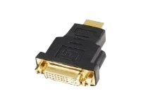 GEMBIRD A-HDMI-DVI-3 Gembird redukce HDMI(M) - DVI-D(F)(24+1) Single link, black