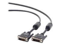 GEMBIRD CC-DVI2-BK-6 DVI video cable dual link 6ft cable black