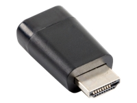 LANBERG AD-0016-BK Lanberg adapter HDMI-A(M)->VGA(F)