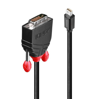 CABLE MINI DP TO DVI 3M/Черный 41953 LINDY