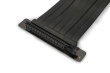 PHANTEKS PCIe x16 Riser Ribbon Cable, 90 degrees, 22cm - black