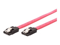 GEMBIRD CC-SATAM-DATA-0.3M Serial ATA III 30cm Data Cable metal clips red