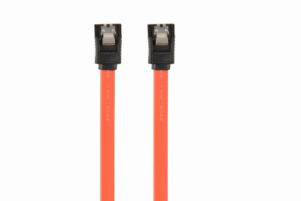 Gembird CC-SATAM-DATA SATA cable 0.5 m Черный, Red