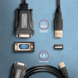 AXAGON ADS-1PQN Adapter FTDI USB 2.0 > RS-232 serial