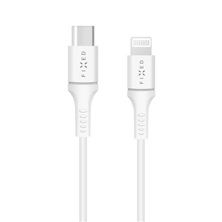 Fixed | Data And Charging Cable With USB/lightning Connectors and PD support | White FIXD-CL-WH