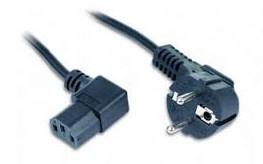 CABLE POWER ANGLED VDE 1.8M/10A PC-186A-VDE GEMBIRD