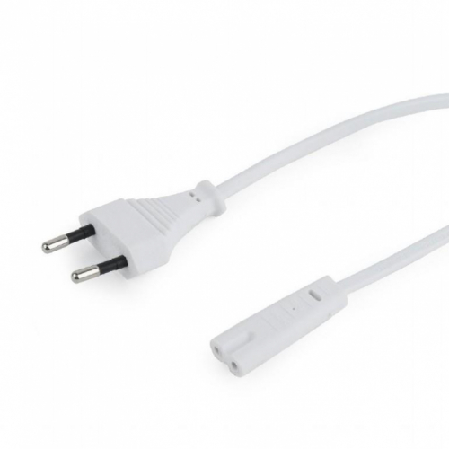 CABLE POWER EU 1.8M/WHITE PC-184/2-W GEMBIRD